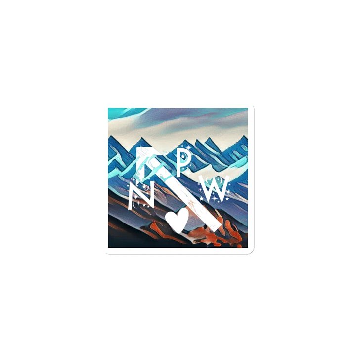 Pacific Northwest Mountain Magnet product image (1)