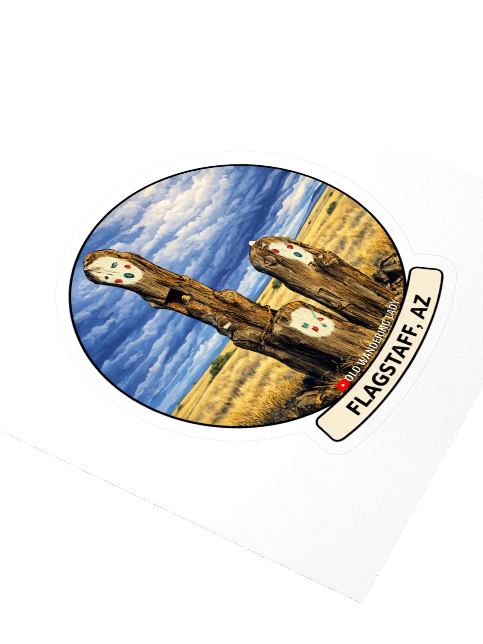 The Watchers Flagstaff, AZ Sticker product image (3)