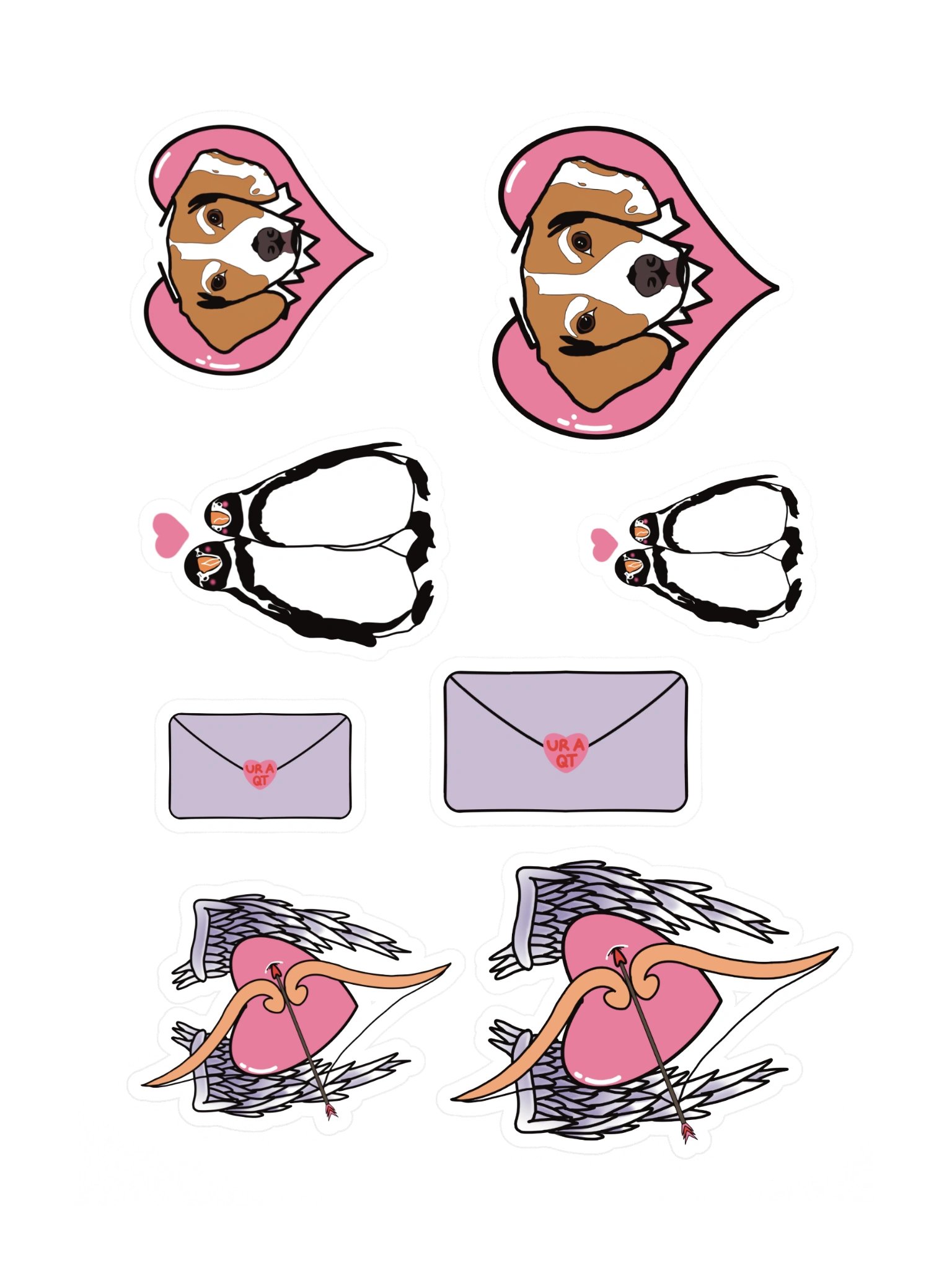 Feb Monthly Sticker Sheet product image (3)