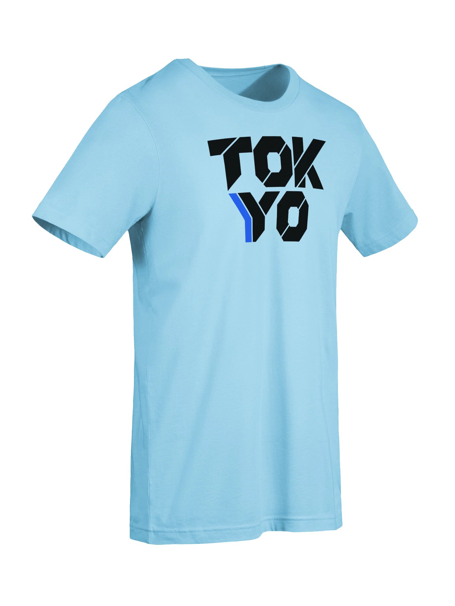 TOKYO Biennale Blue Zigzag Tee product image (7)