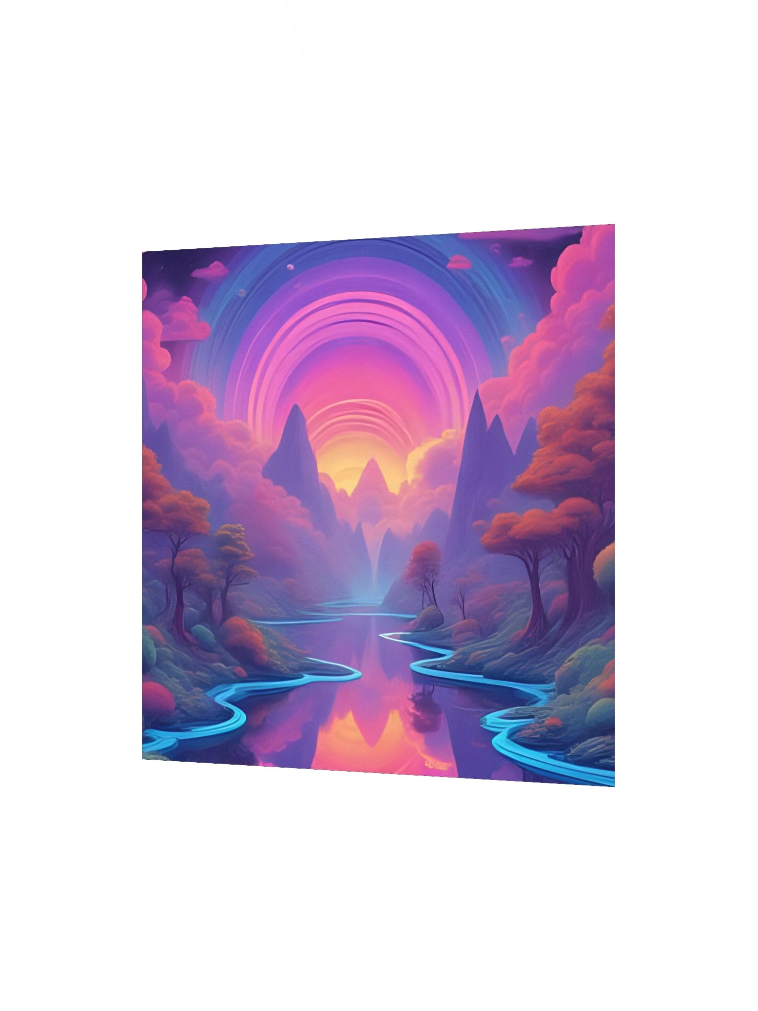 Whimsical River Valley Poster product image (7)