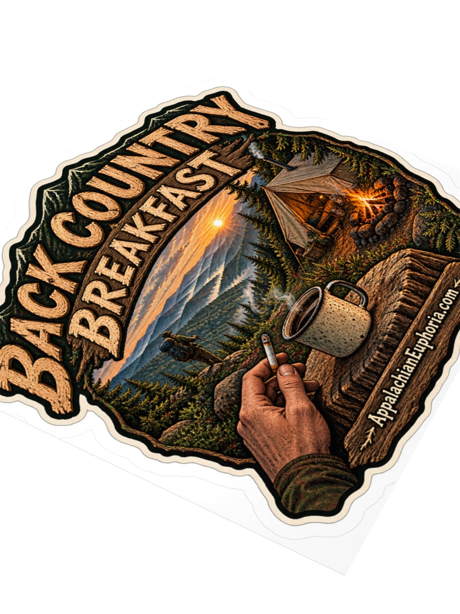 Back Country sticker product image (3)