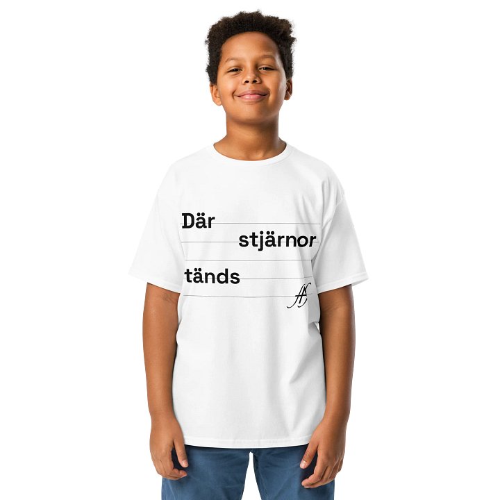 Där stjärnor tänds, barn, vit product image (1)