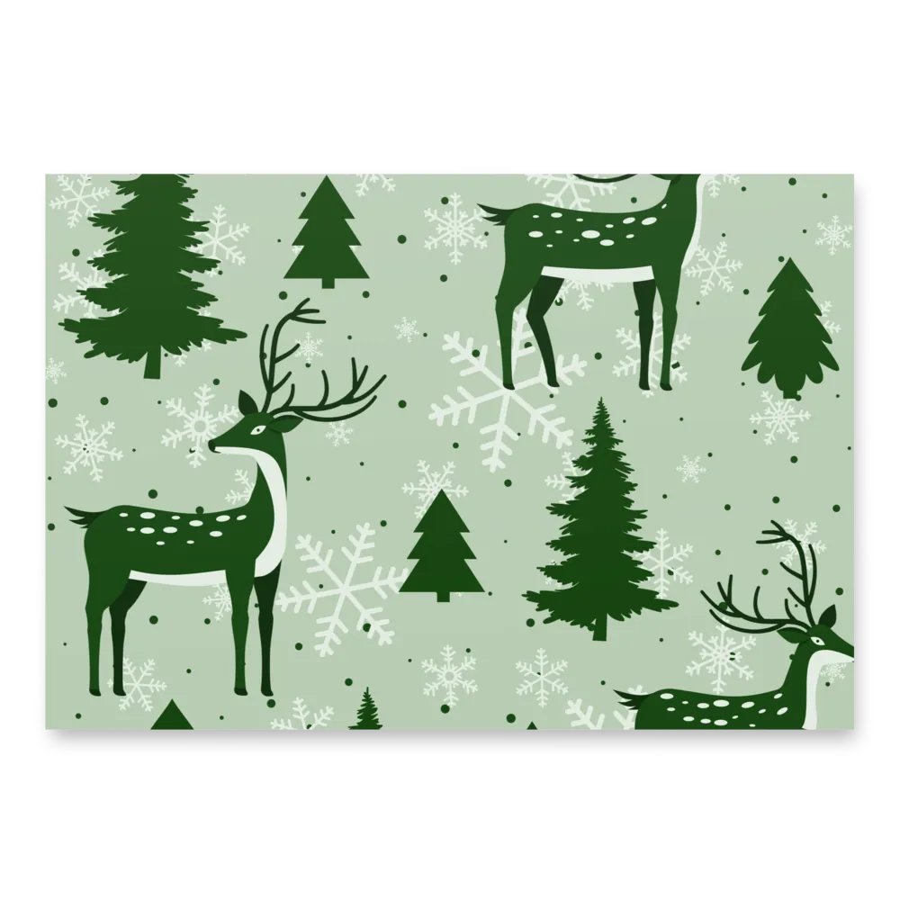 Reindeer Wrapping paper product image (3)
