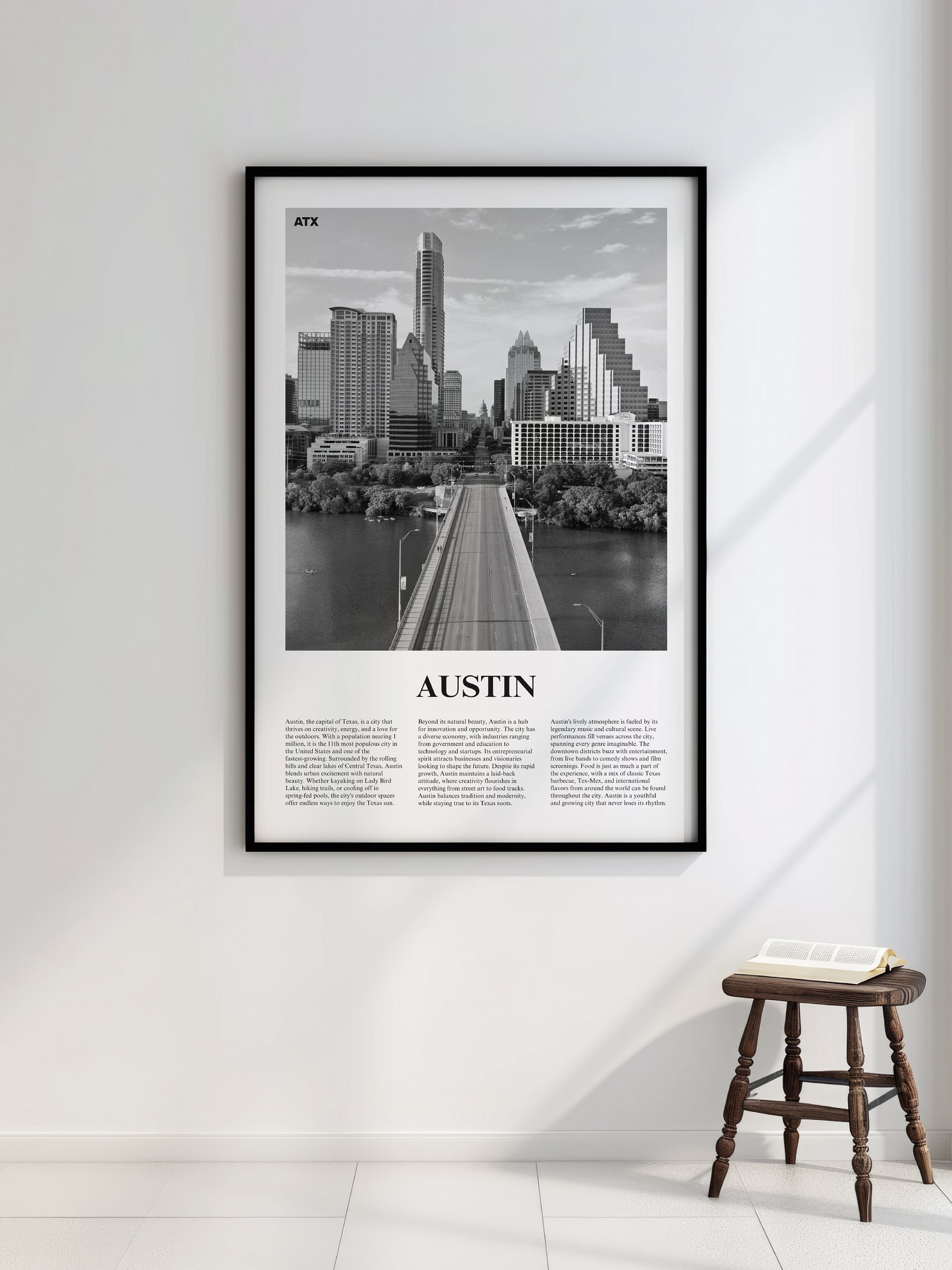 Austin 02 Newspaper Poster product image (2)