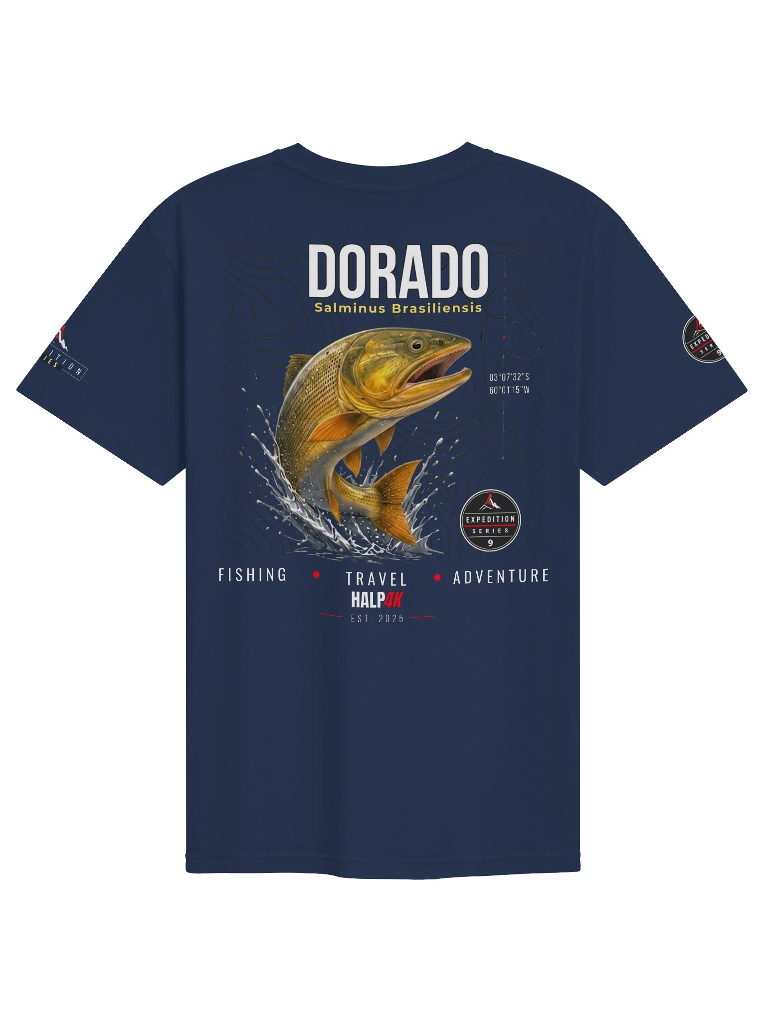 Remera HALP4K Expedition Series – Dorado product image (18)