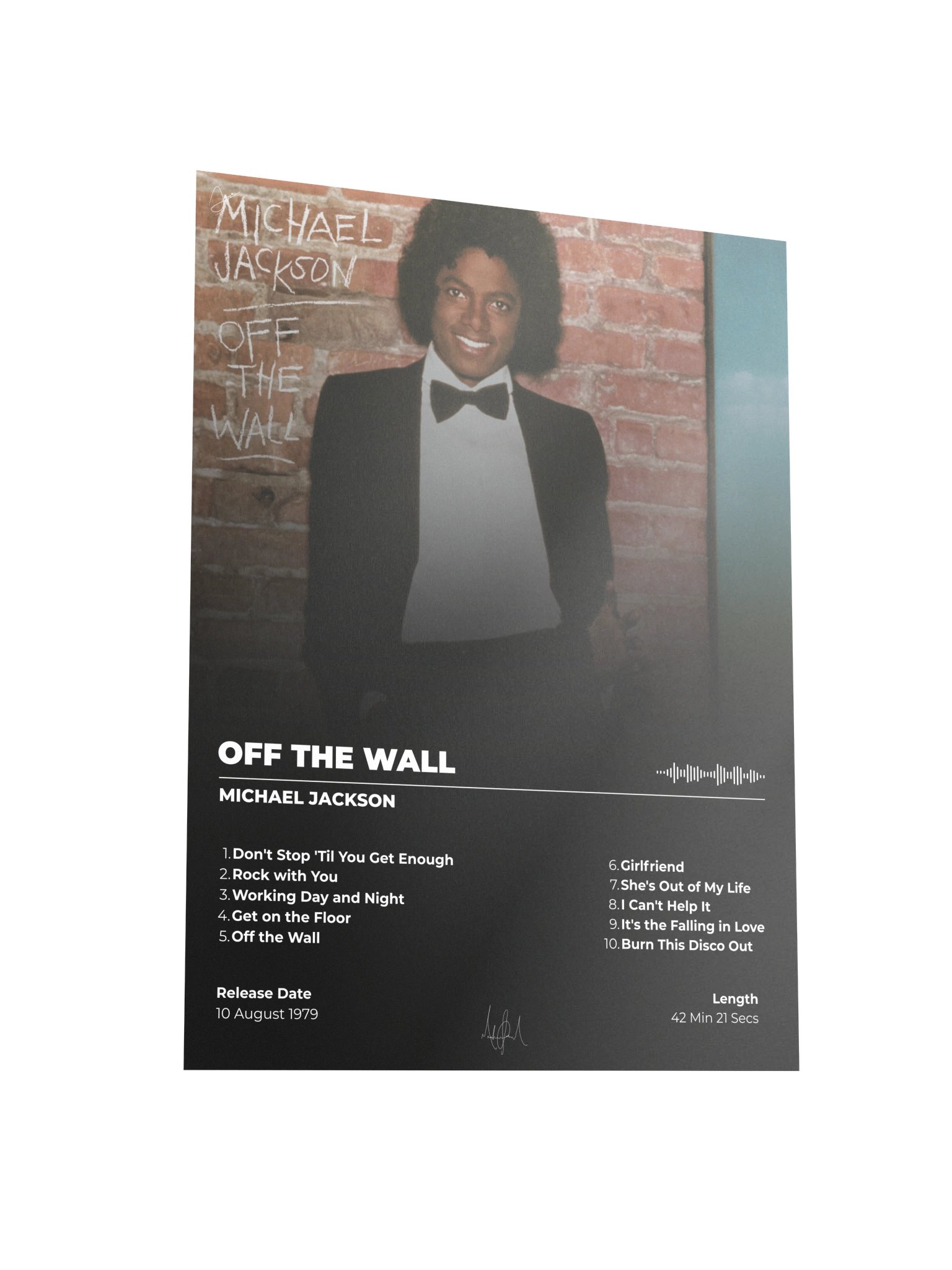 Michael Jackson Off the Wall Poster product image (5)