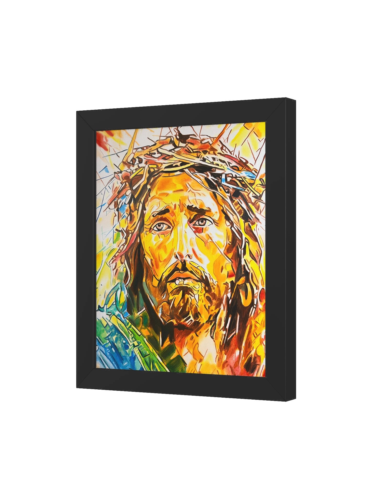 Jesus Christ by Warren Willowdale (Framed High-Quality Matte Fine Art Print) product image (3)