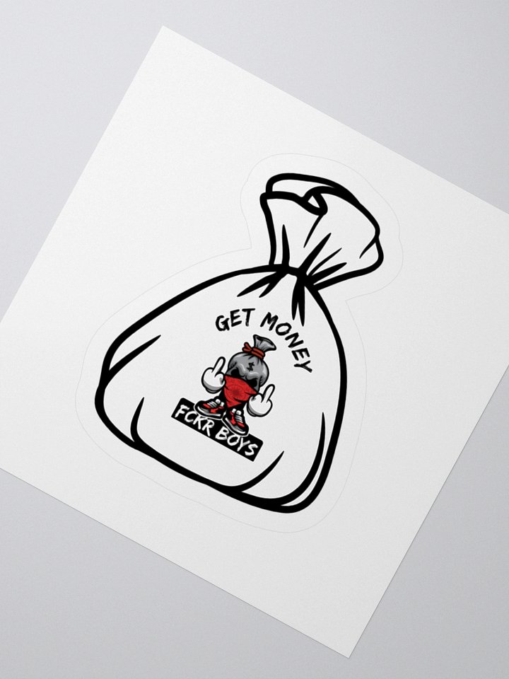 GET MONEY FCKR BOY Stickers product image (4)