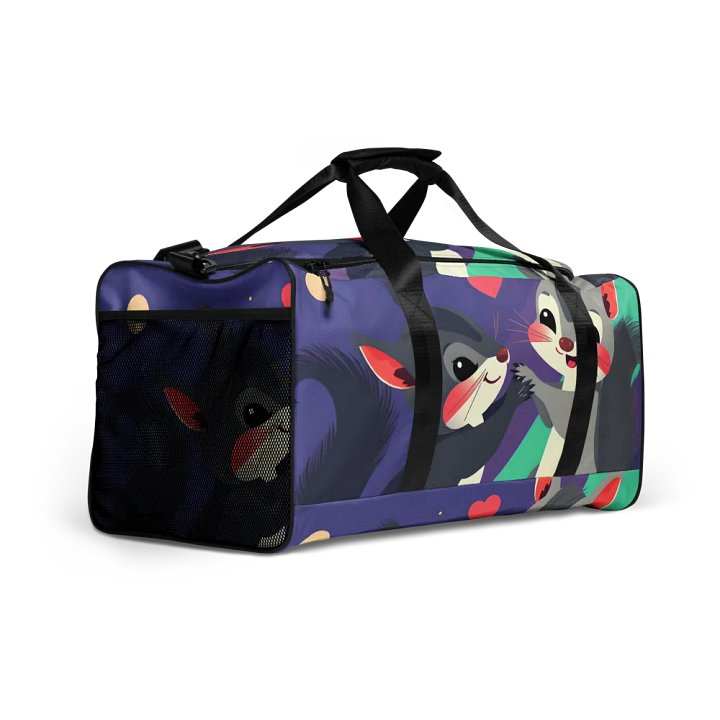 Whimsical Squirrel Adventure Duffle Bag product image (2)