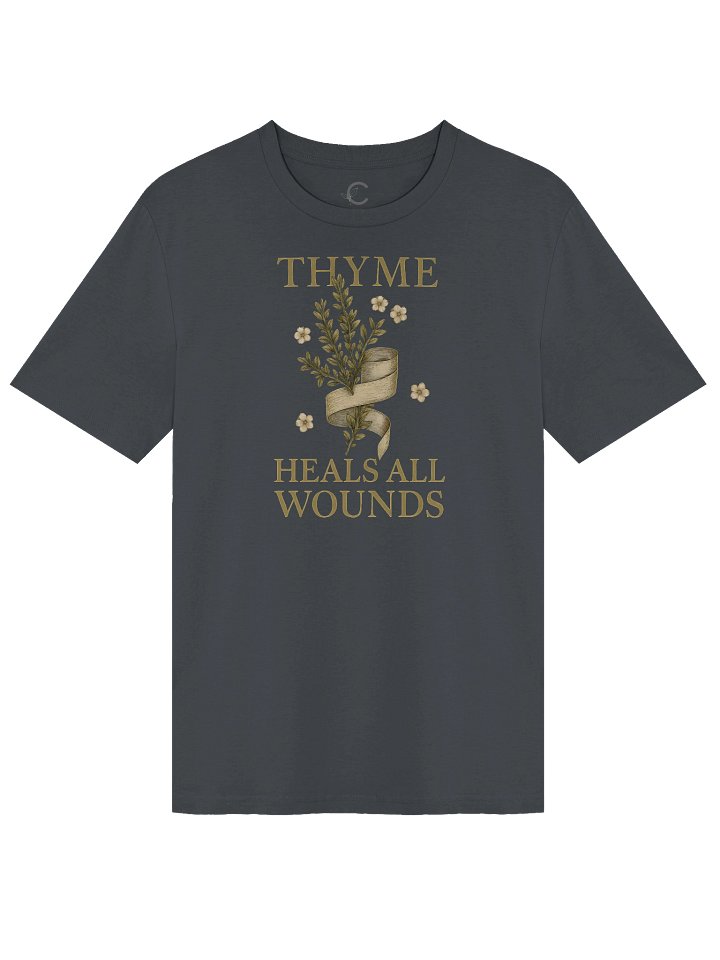 Heritage Goods: "Thyme Heals" Organic T-Shirt product image (8)