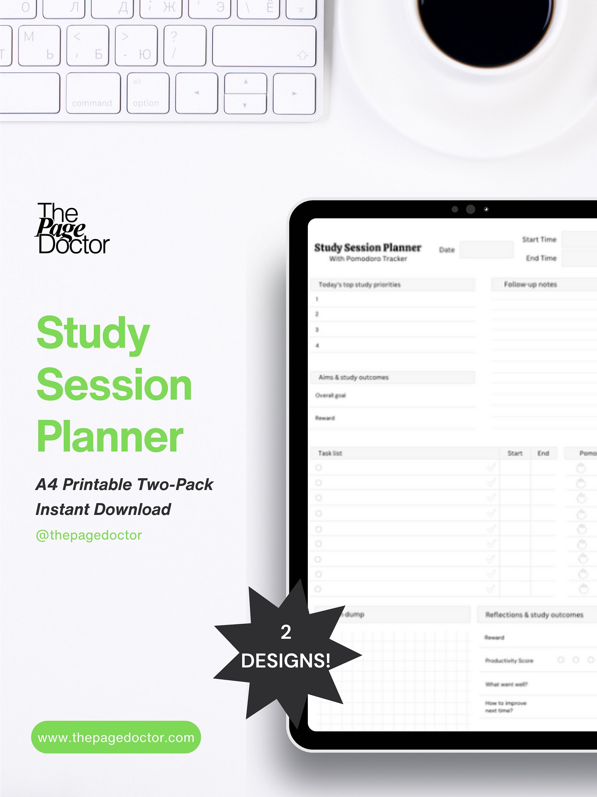 Study Session Planner | For Focused Studying product image (1)