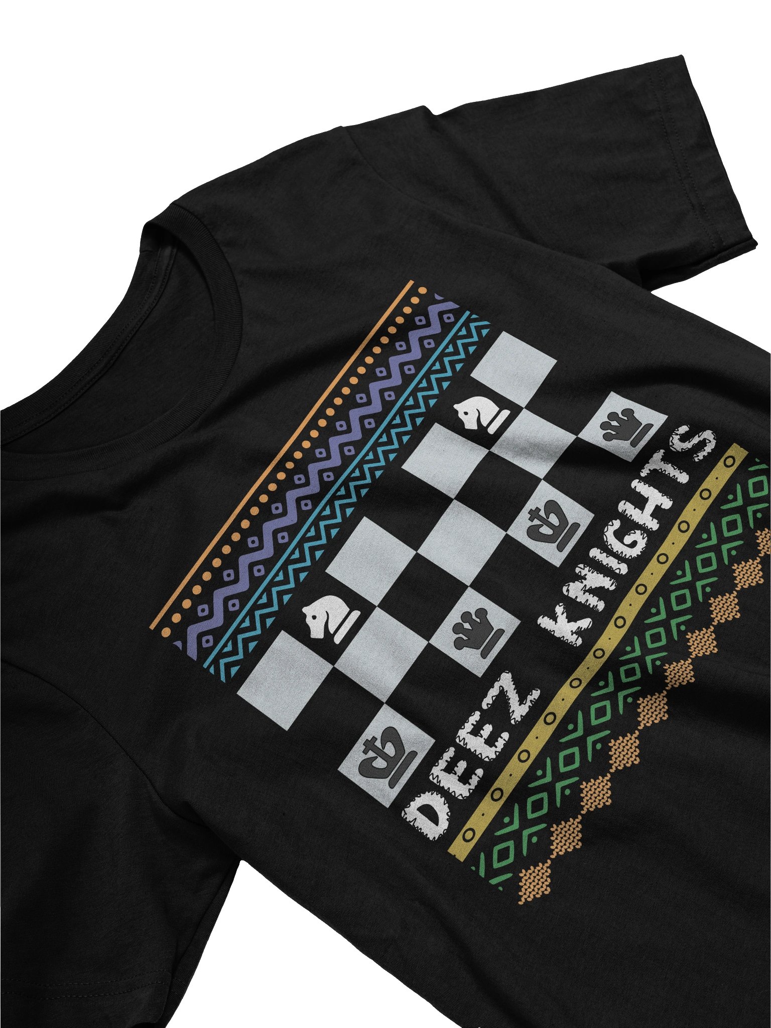 Deez- Knights Chess T-shirt product image (2)