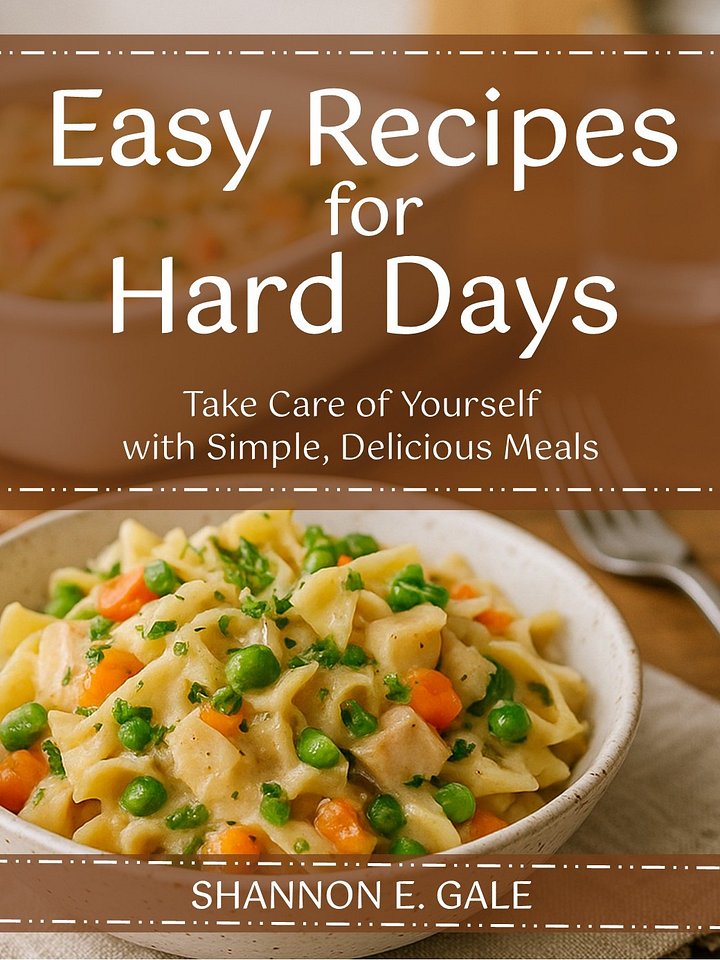Easy Recipe for Hard Days Paperback SIGNED BY THE AUTHOR product image (1)