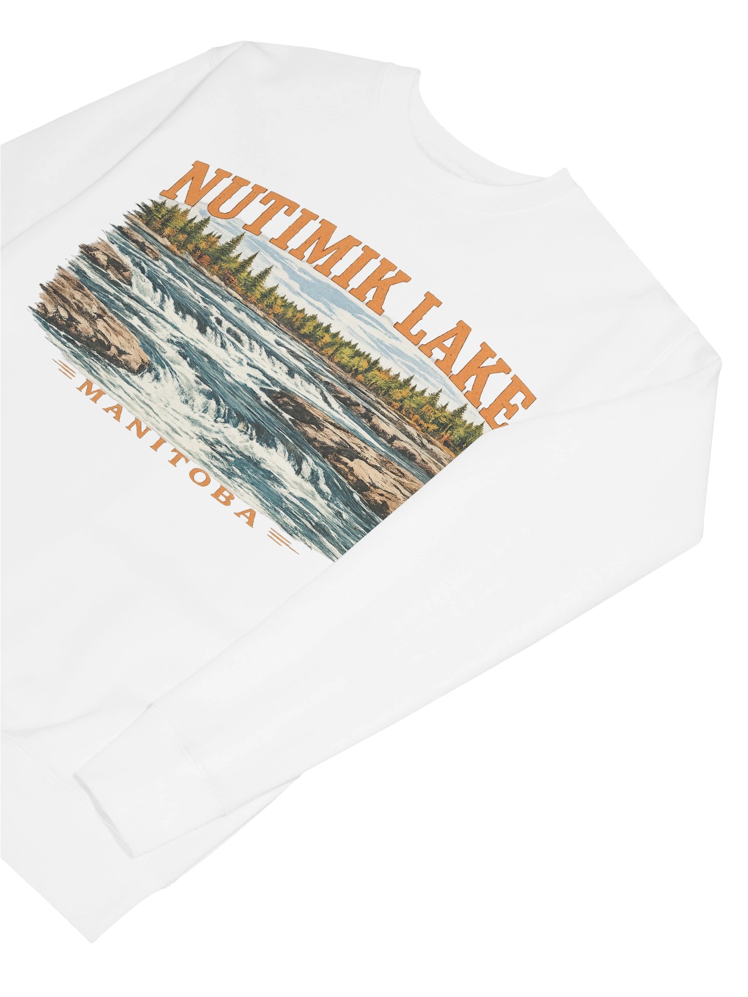 Nutimik Lake Manitoba Crewneck - 100% Cotton Exterior product image (7)