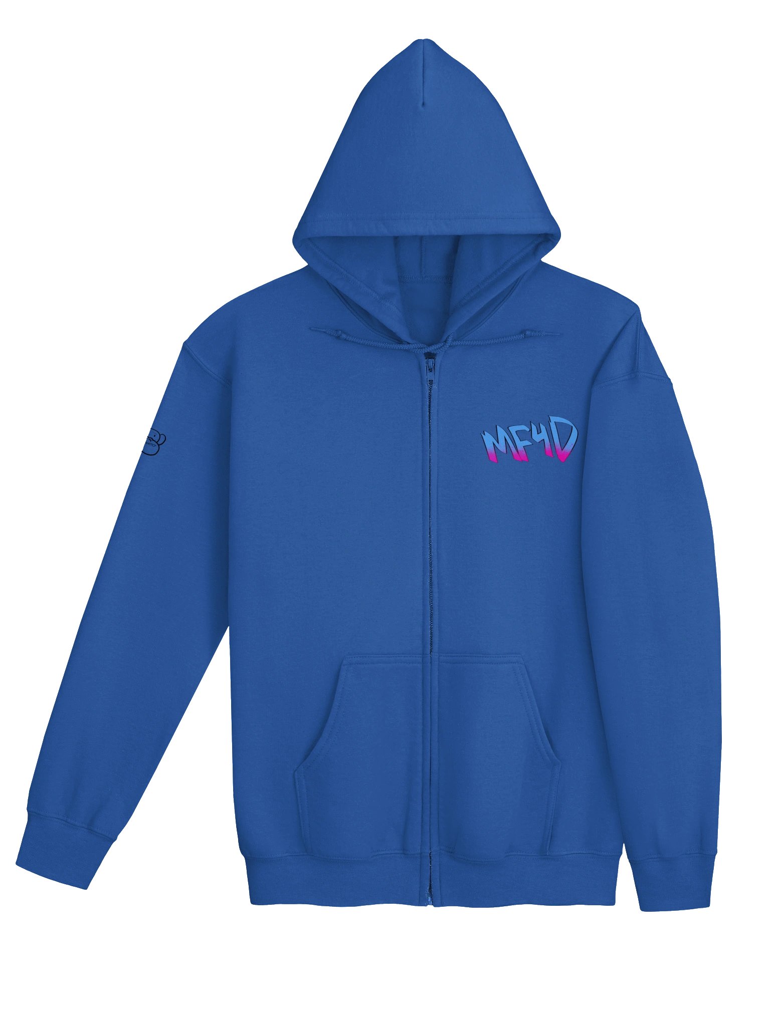 MF4D Spray Logo Zip UP product image (20)