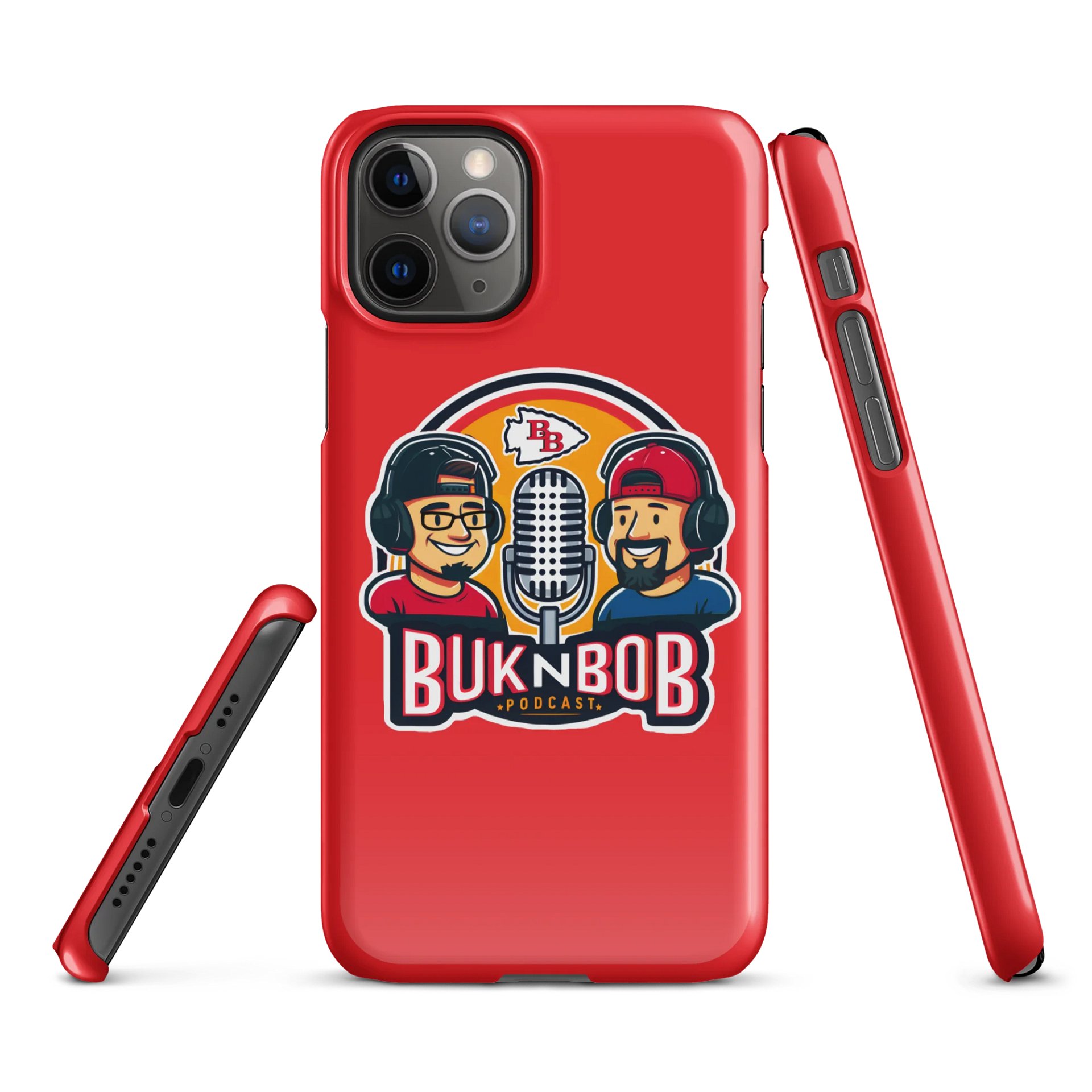 Buk N Bob Podcast Logo iPhone® Snap Case product image (3)