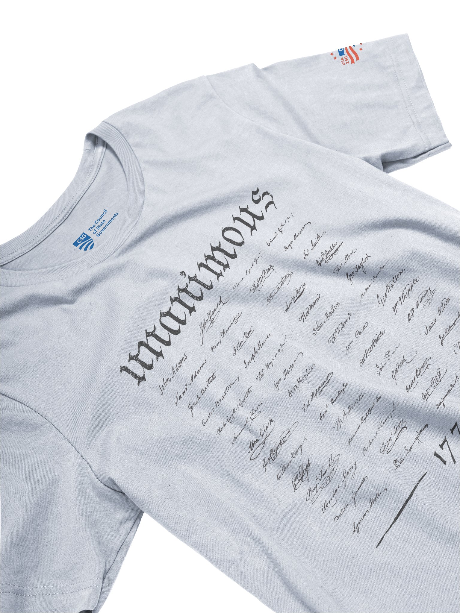 Unanimous 1776 Signers — Tee product image (3)