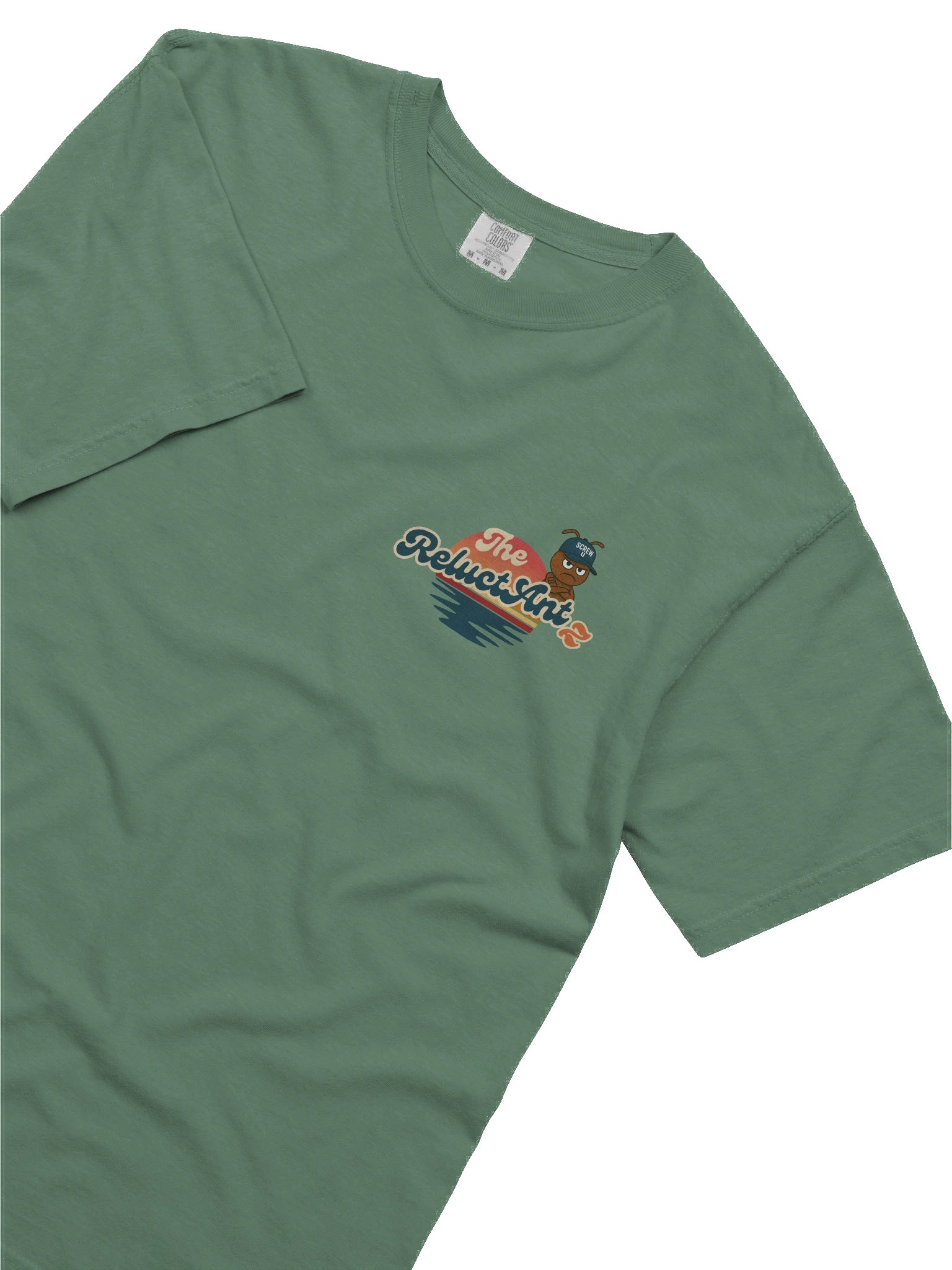 Screw U T-Shirt by The ReluctAntz – Light Green product image (5)