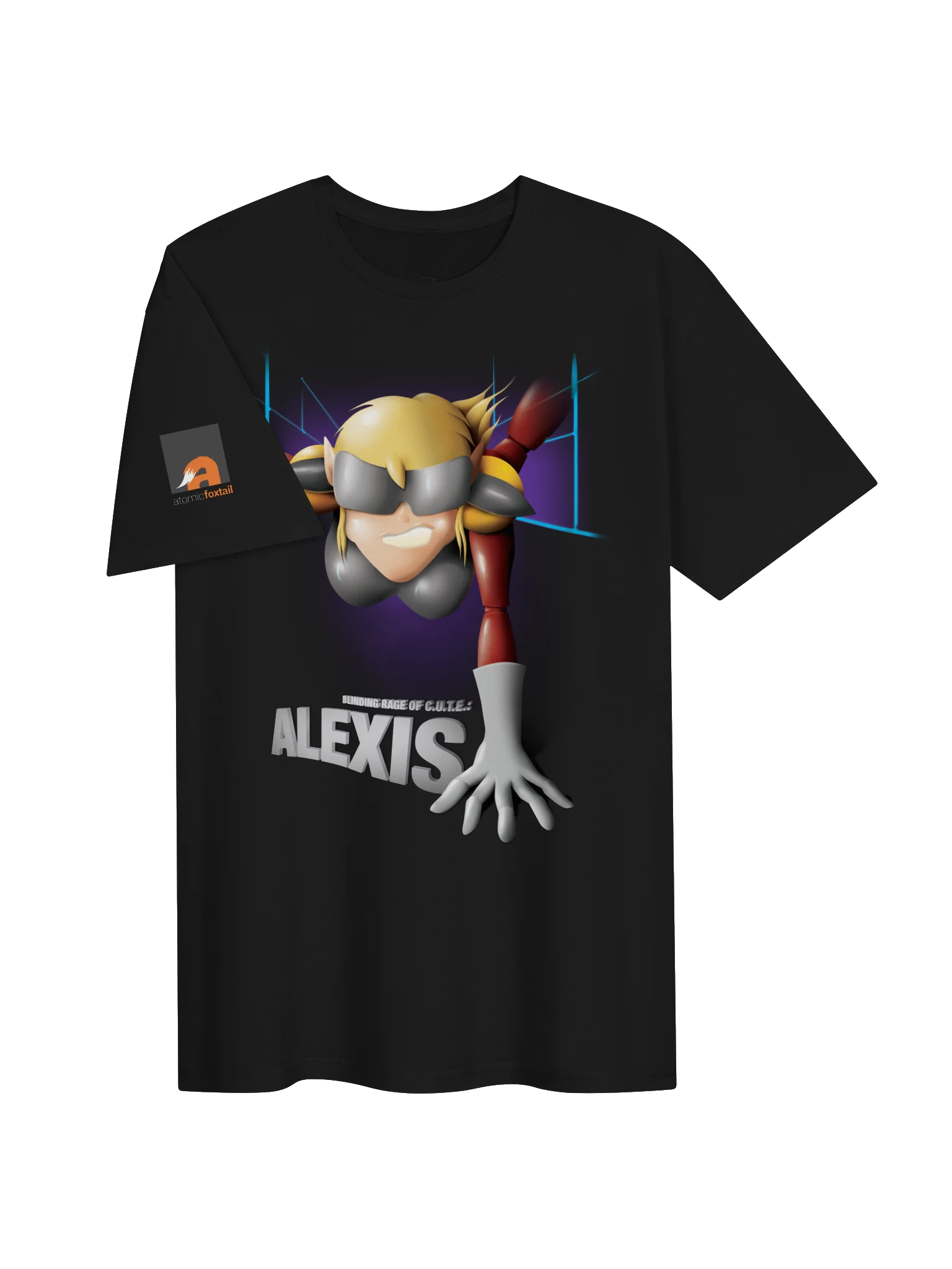 Blinding Rage of C.U.T.E. Alexis T-shirt product image (3)