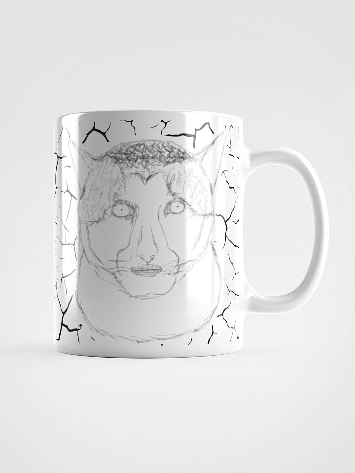 Extra Broken Cat Mug product image (1)