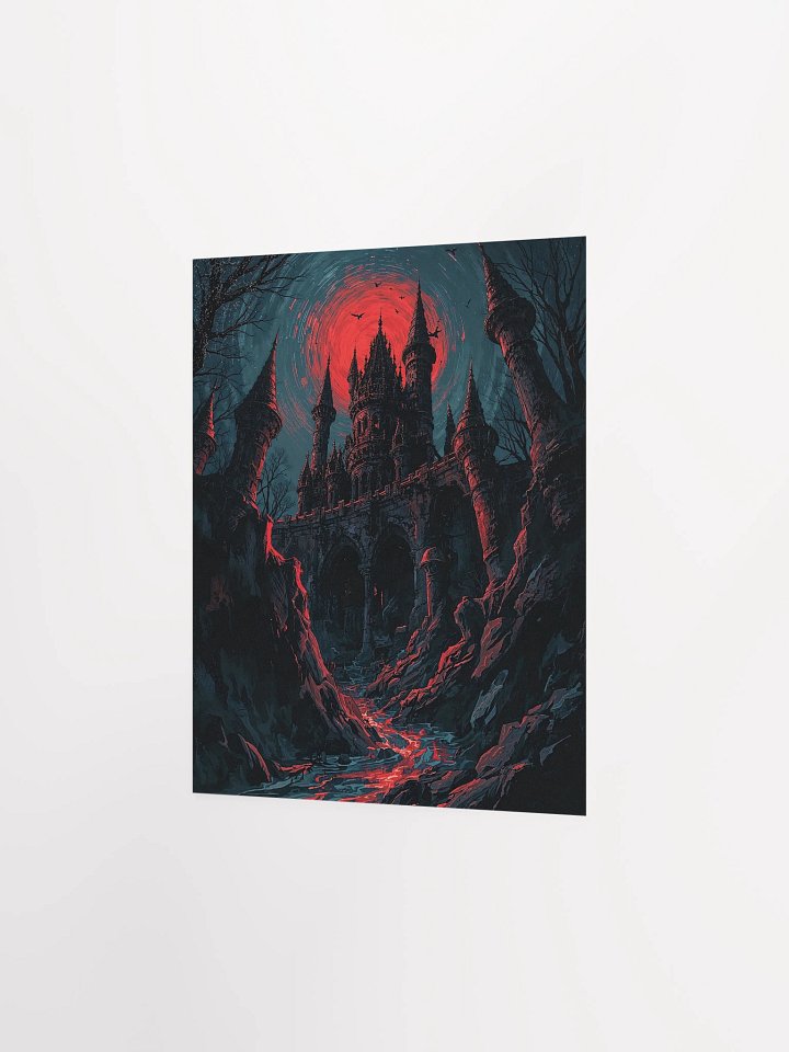 The Blood Moon Citadel Matte Poster product image (12)