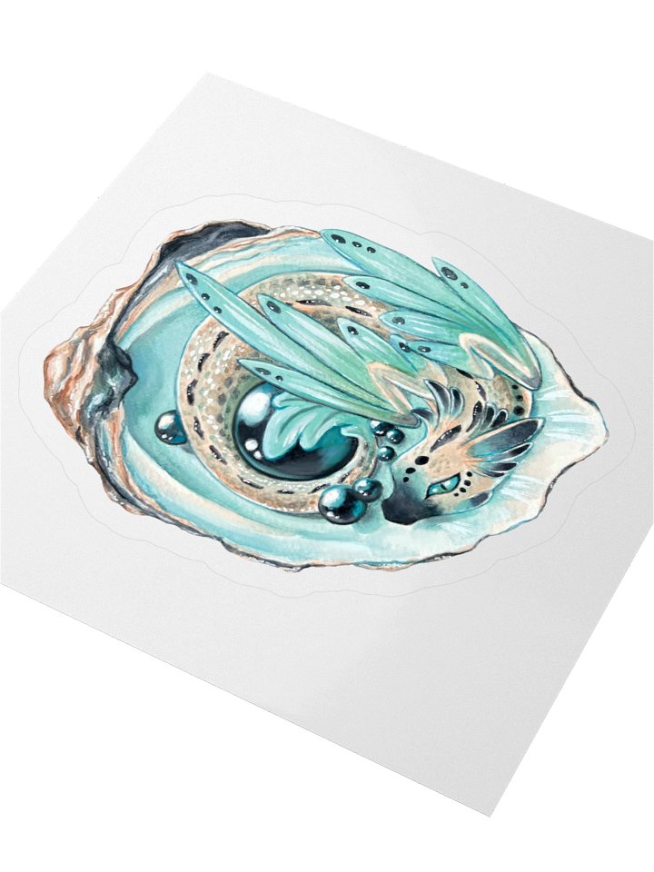 Seashell Dragon Sticker product image (2)