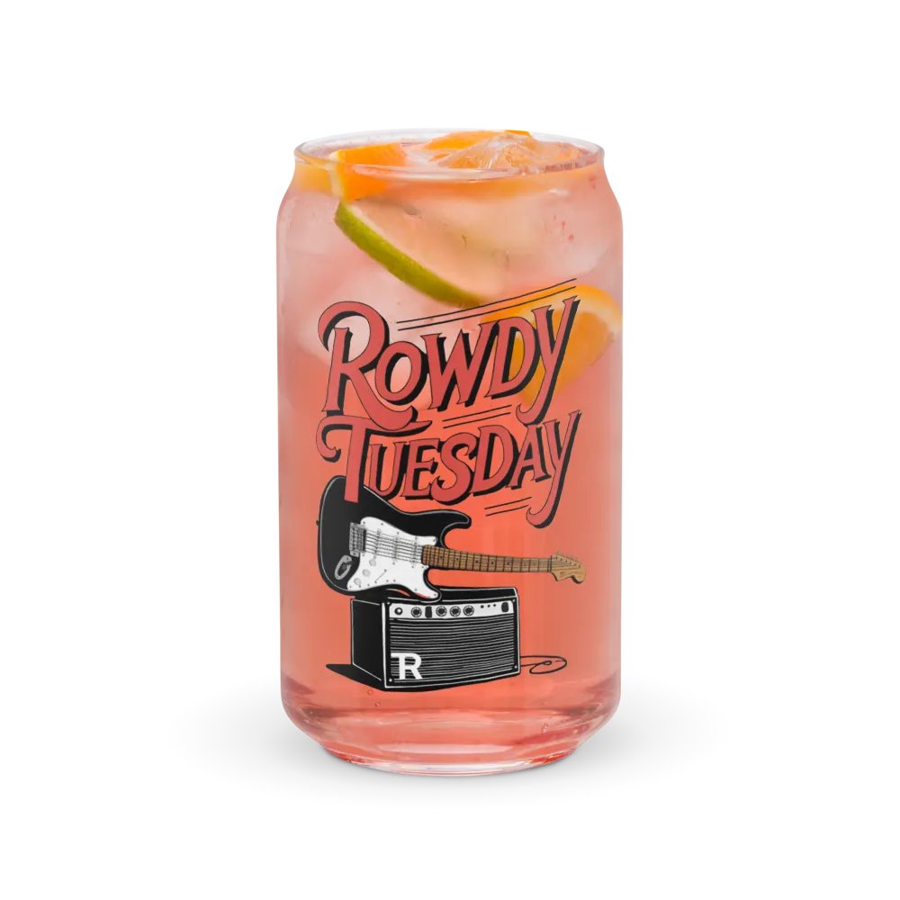 Rowdy Tuesday - Can Shaped Glass product image (37)