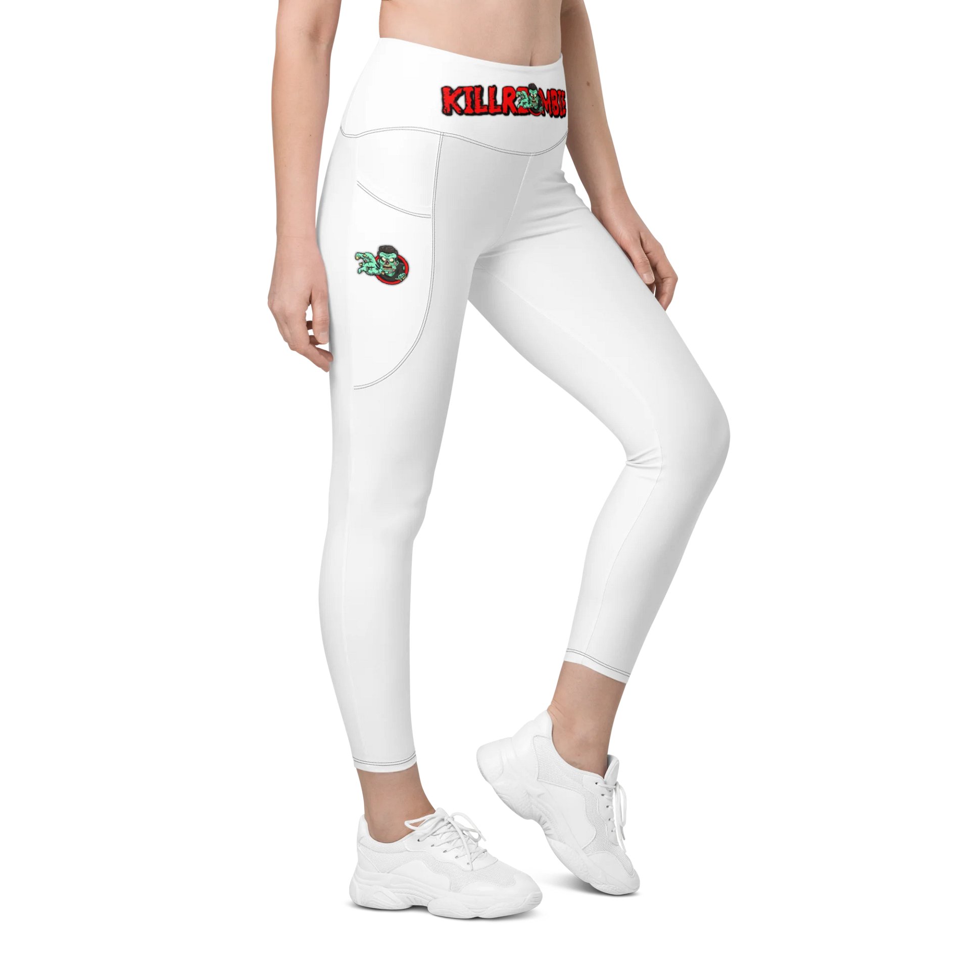 All-Over Print Leggings with Pockets product image (9)