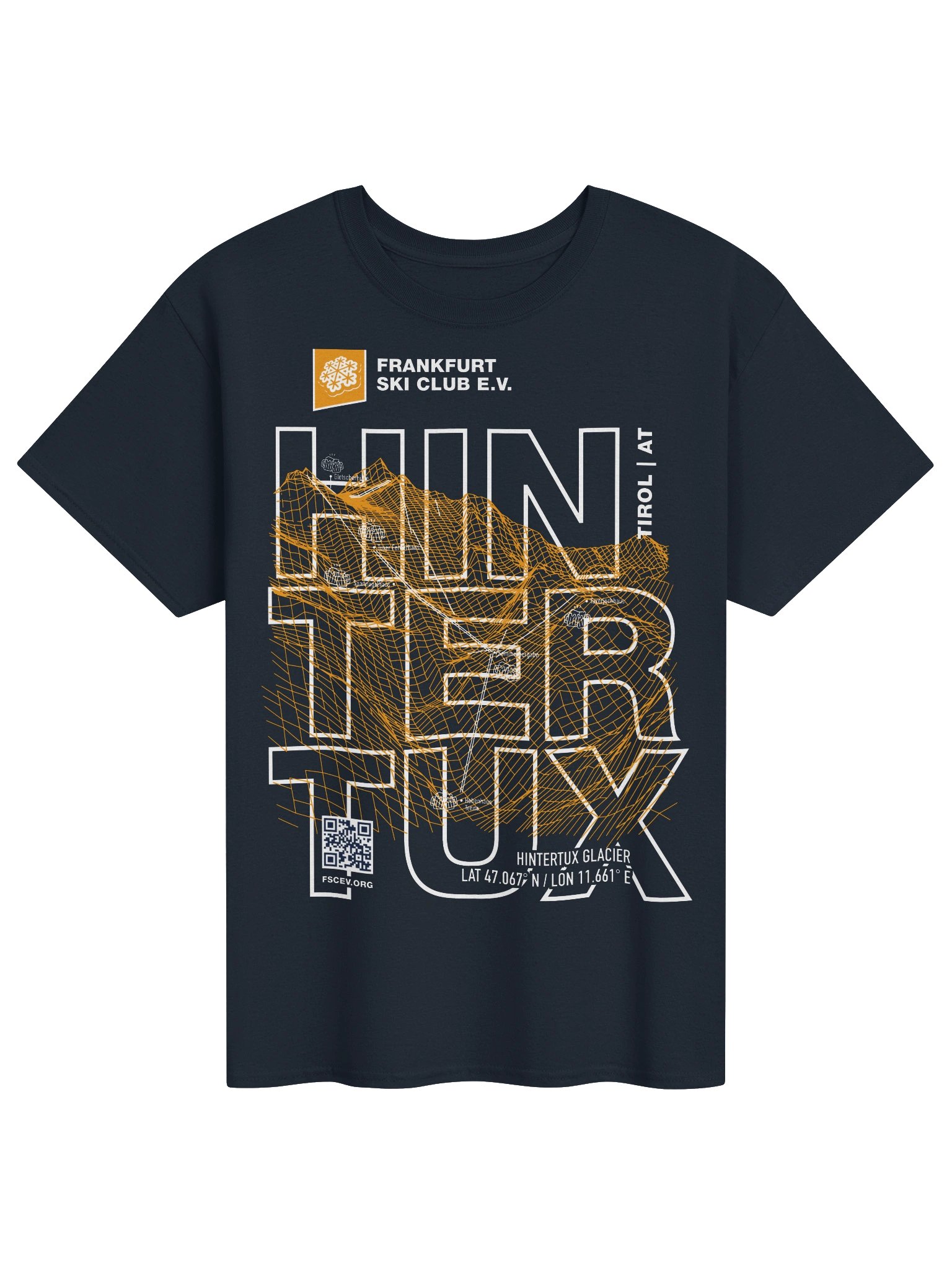 Hintertux Glacier Resort & QR (front and back print) product image (1)