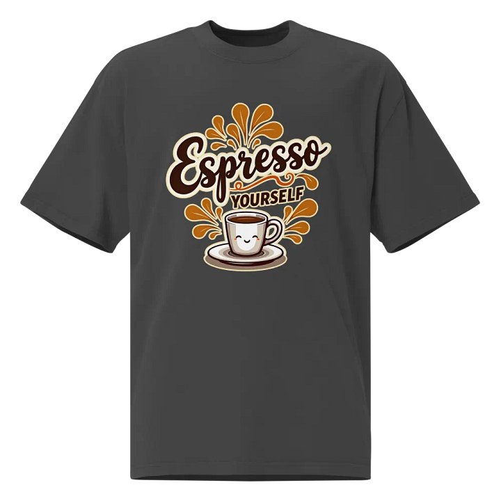Espresso Yourself Cartoon T-Shirt product image (1)