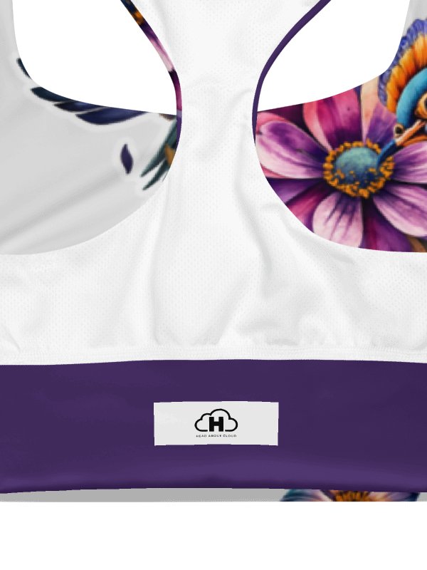 Peacock Recycled Longline Sports Bra product image (4)