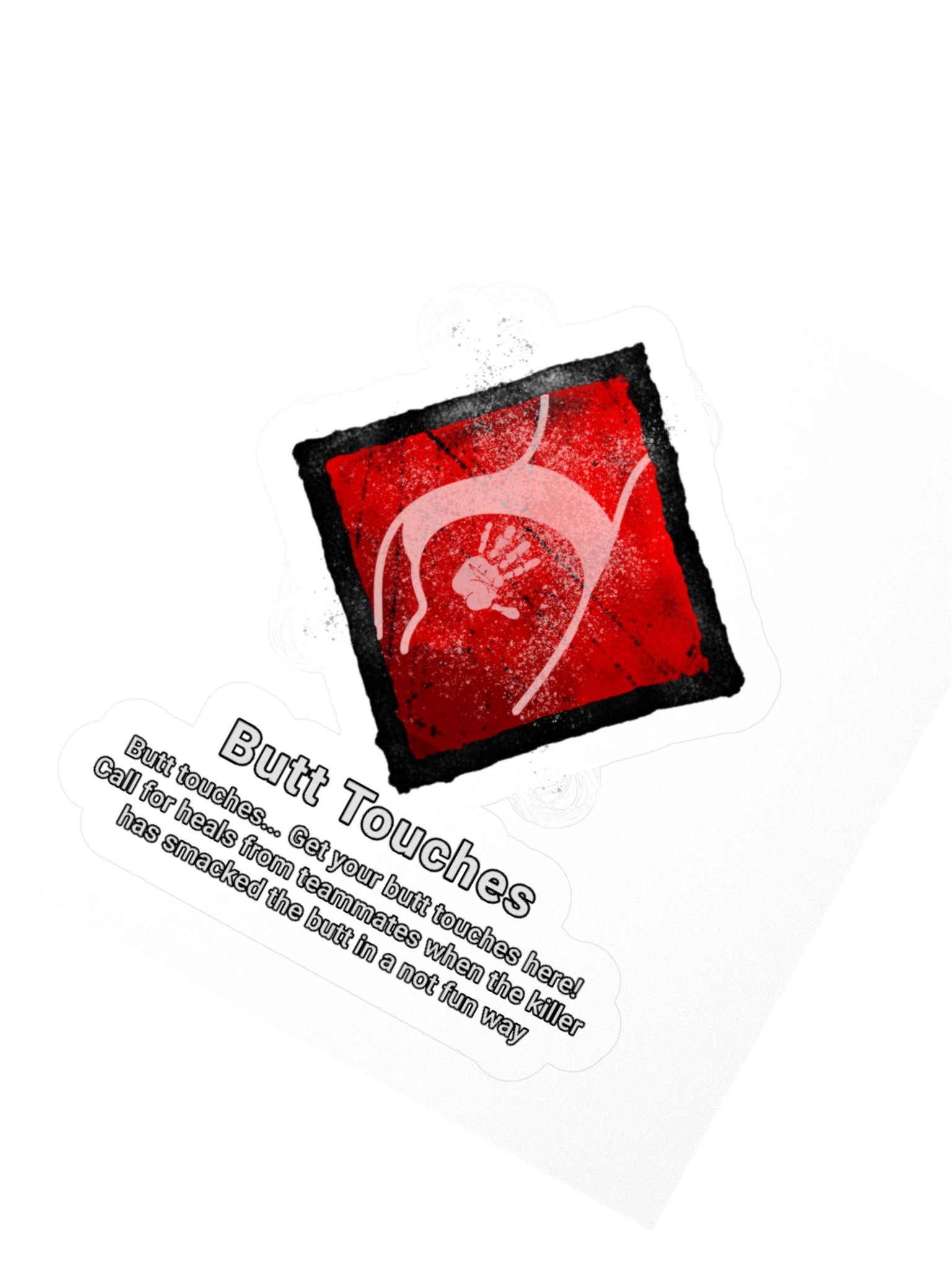 DbD Fun: Butt Touches Sticker product image (5)