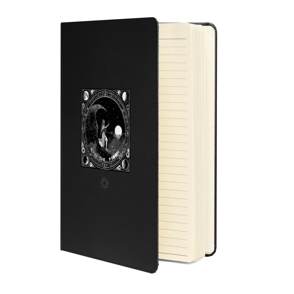 18 - The Moon Hardcover Notebook product image (2)