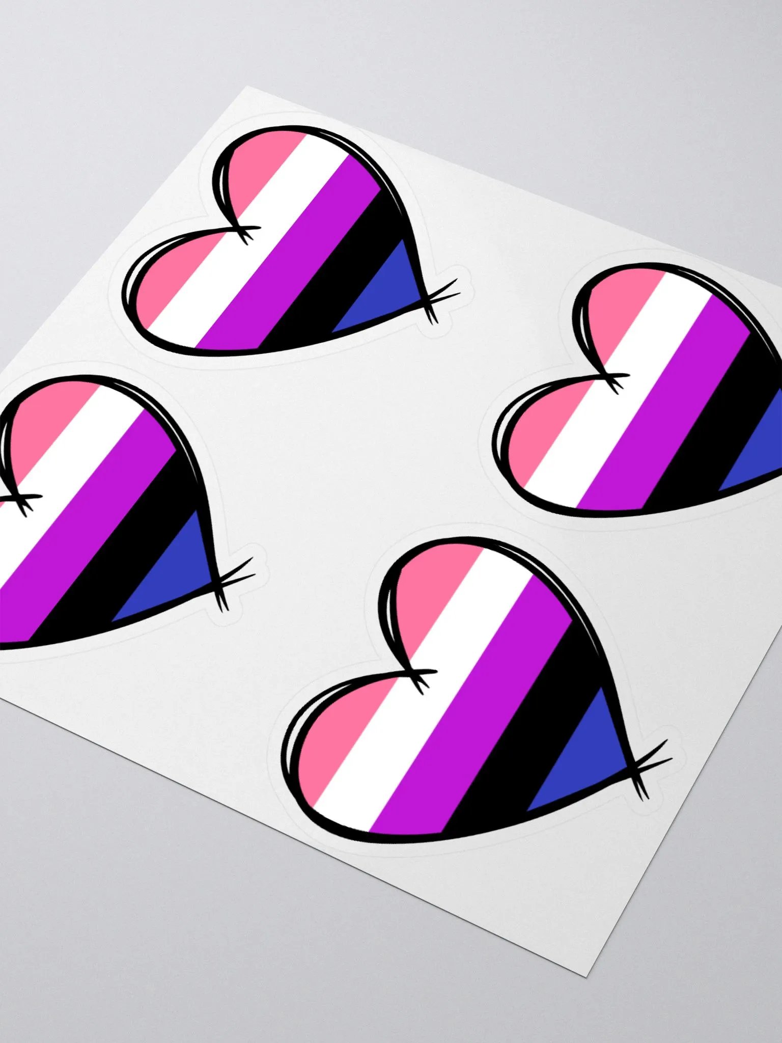 Gender Fluid Pride Stickers product image (5)