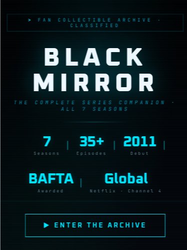 BLACK MIRROR: The Fan Collectible Archive product image (2)
