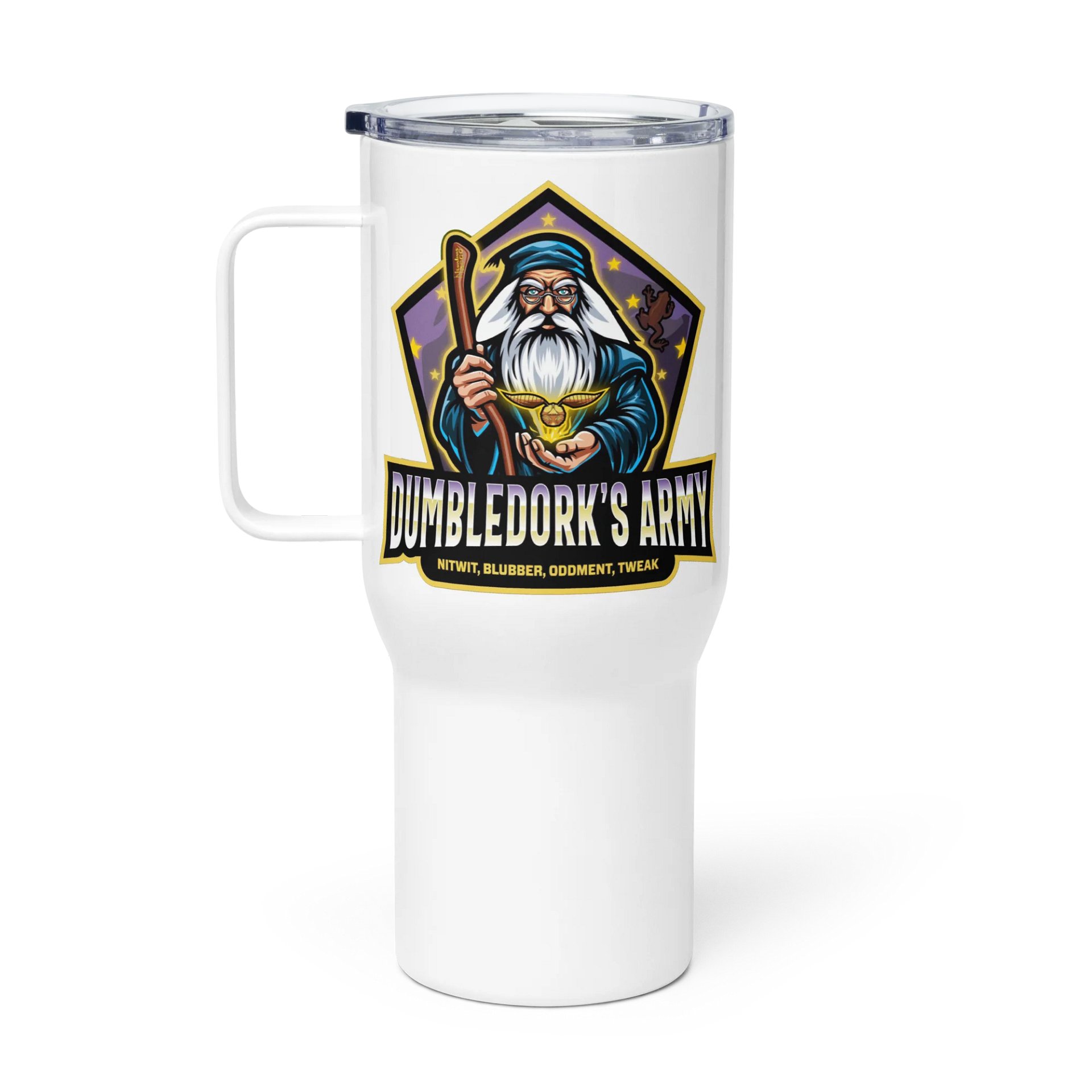 Dumbledork's Army Team Travel Mug with a Handle product image (1)