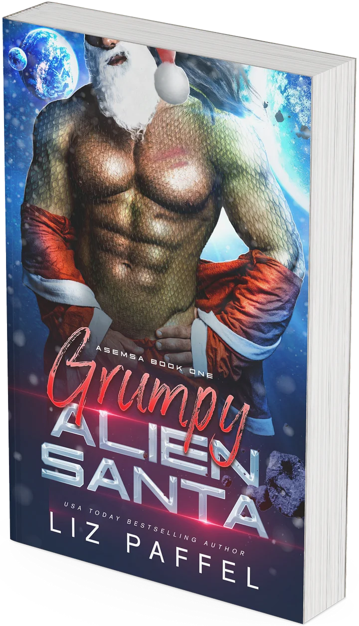 Grumpy Alien Santa Signed Paperback product image (1)