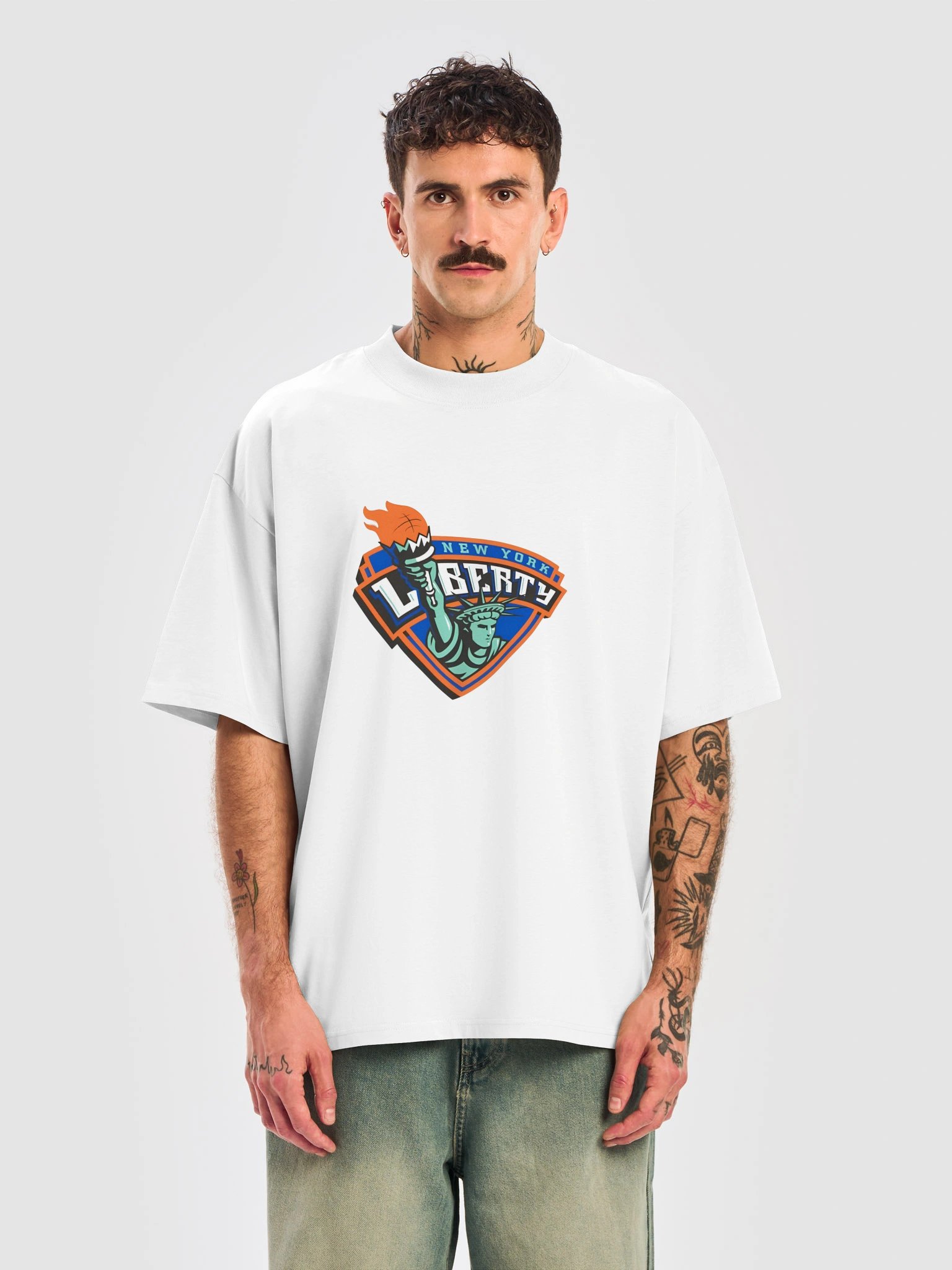 New York Liberty Logo Shirt – Classic Basketball Fan Graphic Tee product image (91)