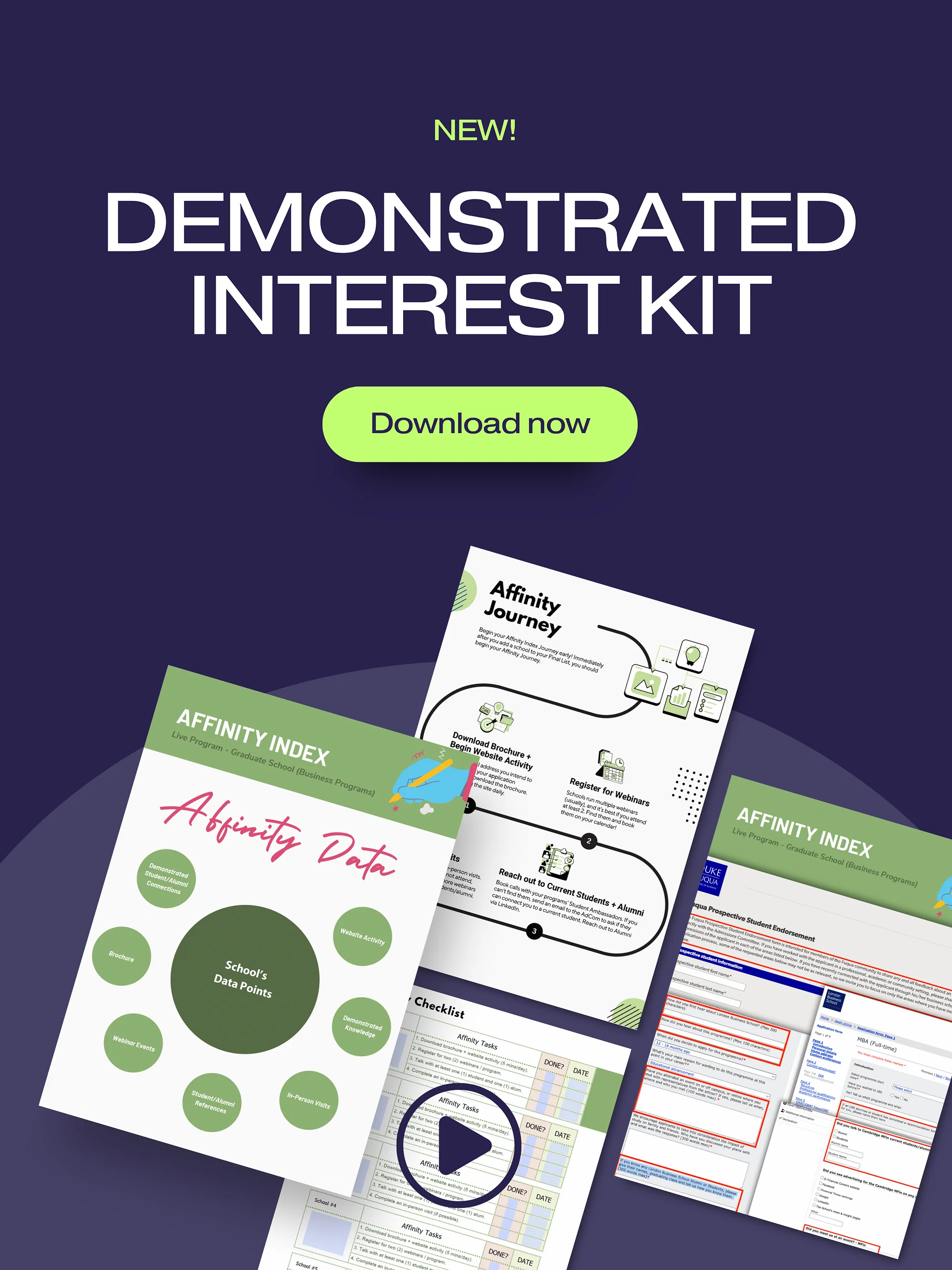 Demonstrated Interest Kit - Build Your Affinity Score product image (1)