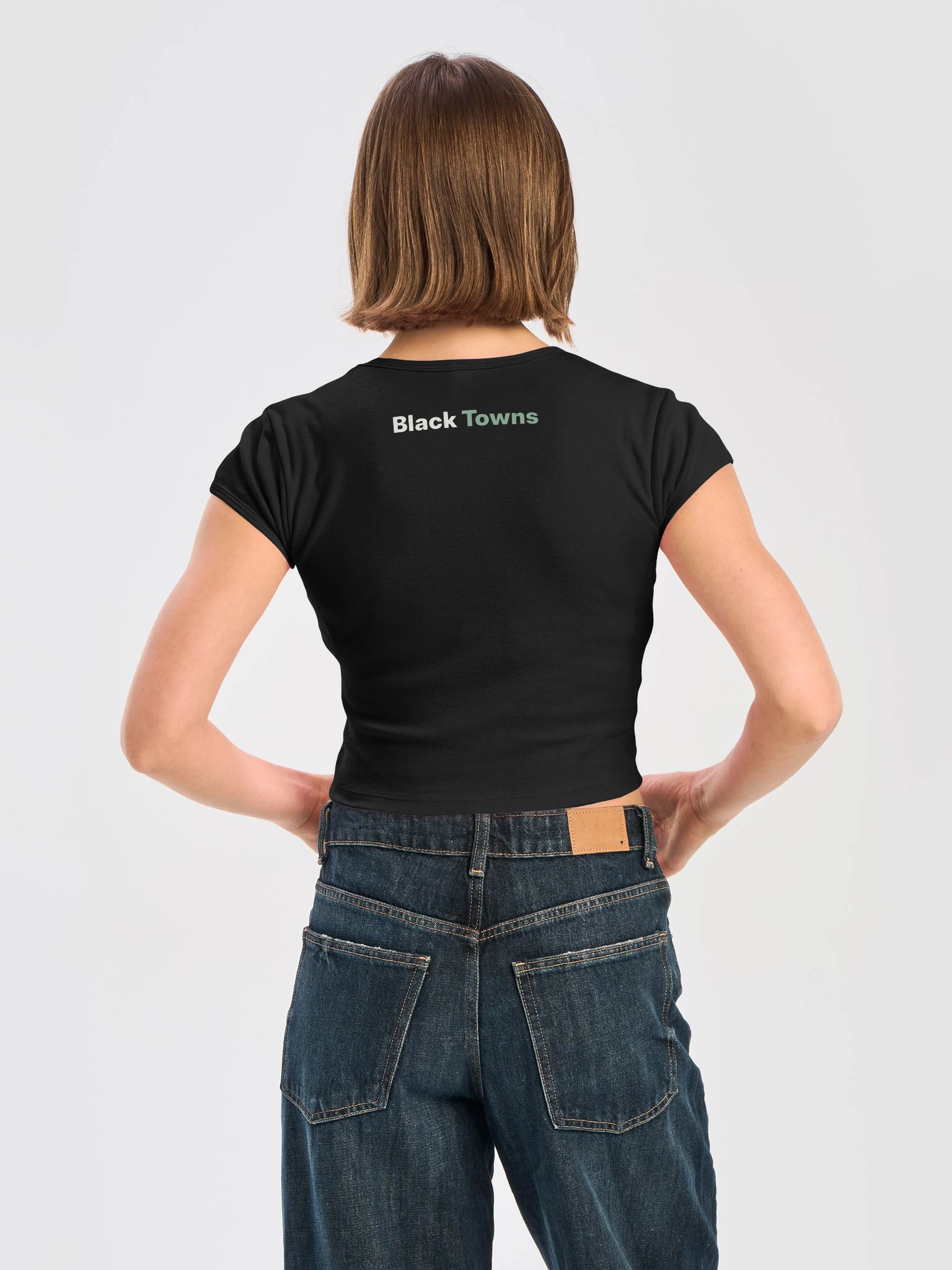 Black Ribbed Tee product image (4)