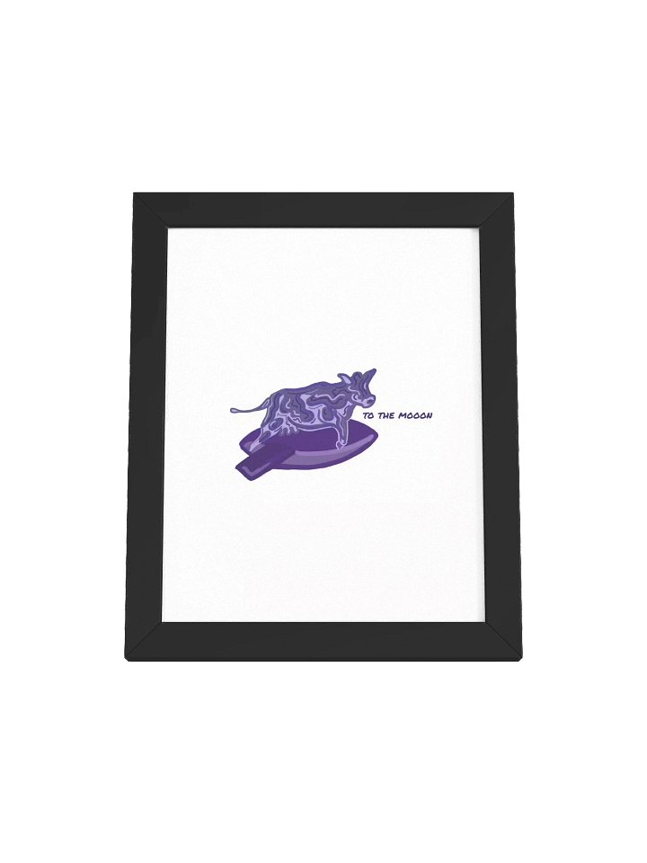 To the Mooon - Framed Poster product image (1)