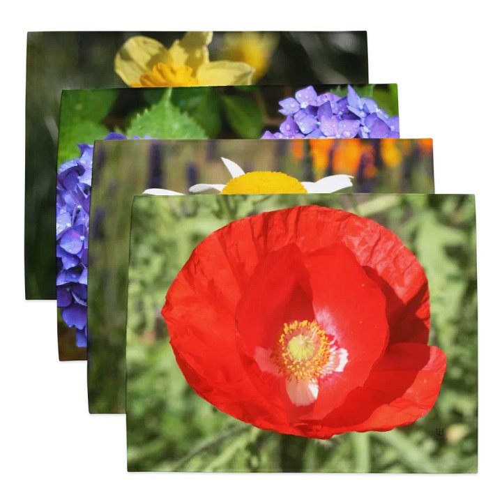 Summer All Year Round: 4 Flower Placemats product image (1)