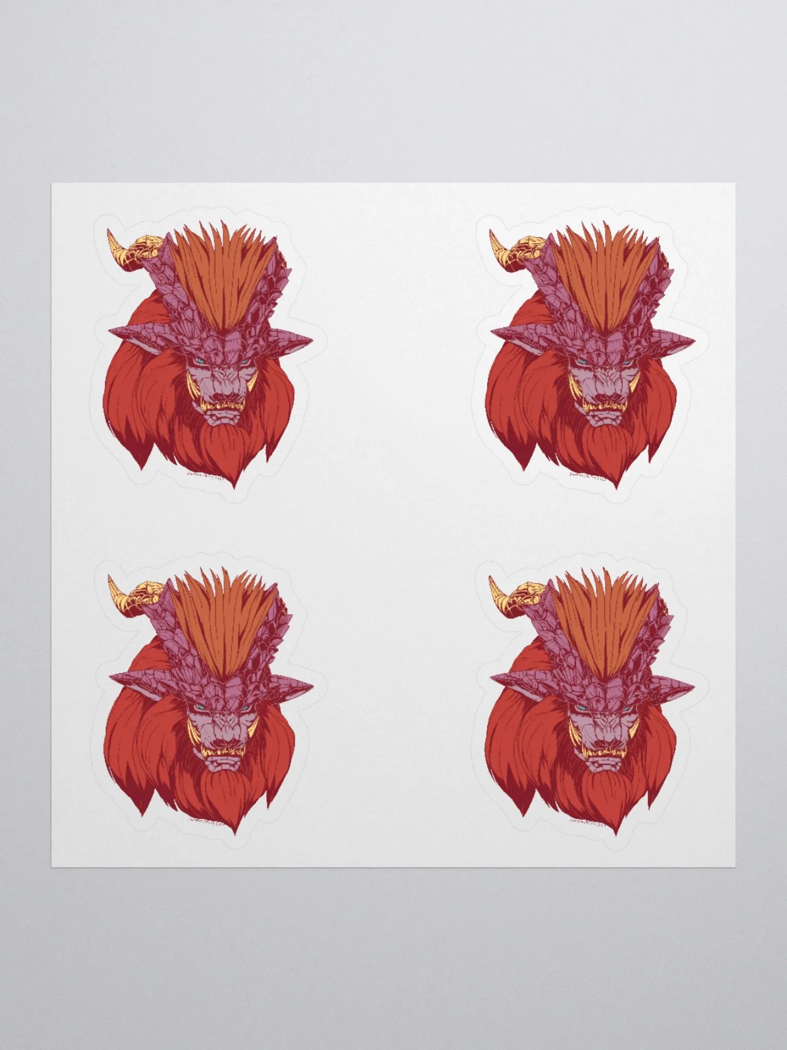 Teostra Sticker 4-Pack product image (2)