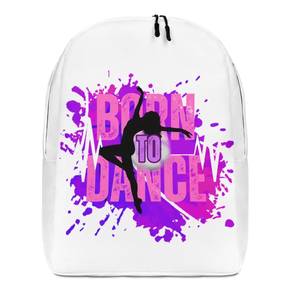 Born to Dance Her Silhouette All-Over Backpack product image (1)