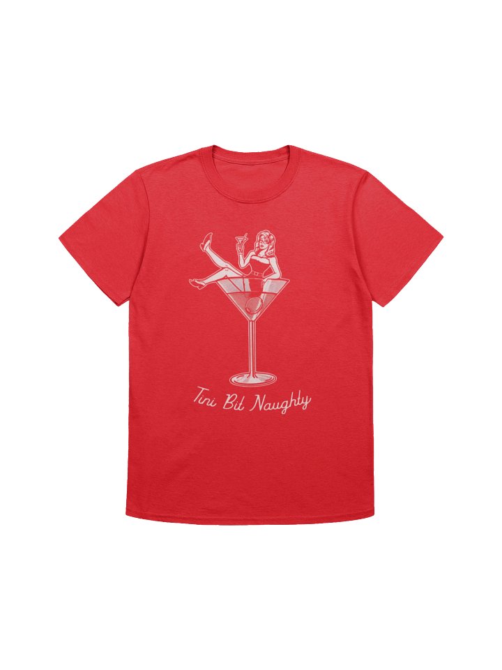 Tini Bit Naughty Ugly Christmas Shirt product image (8)