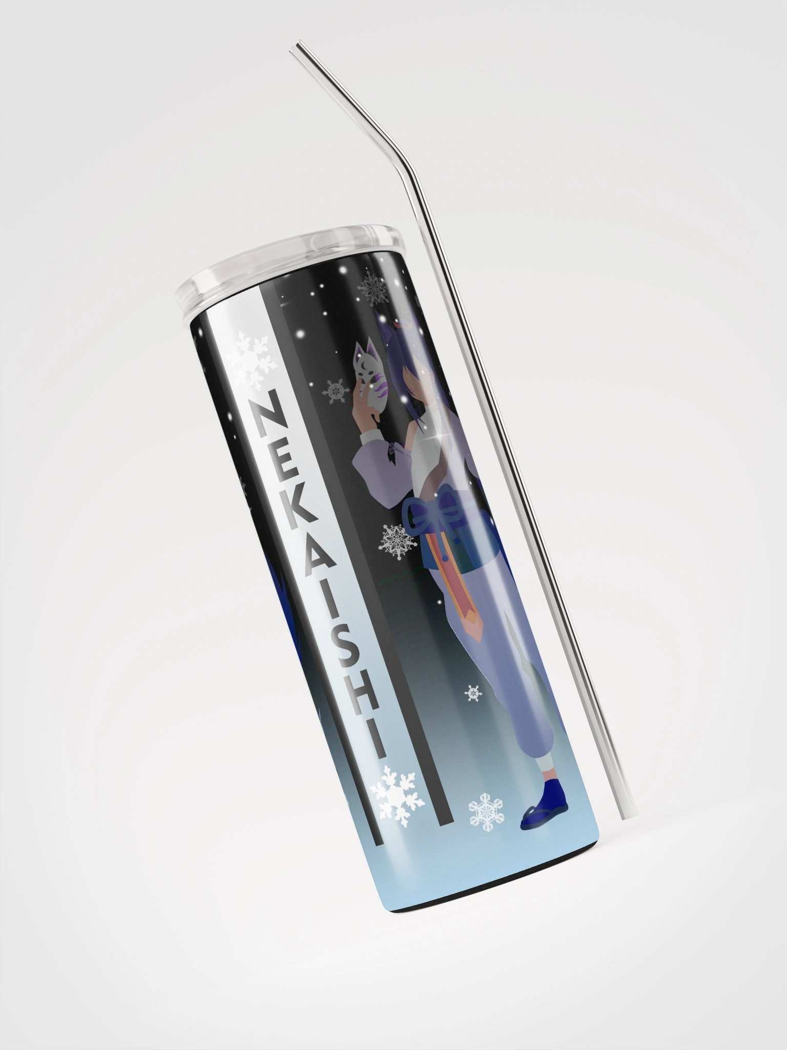 Winter Night Tumbler W/Straw product image (3)