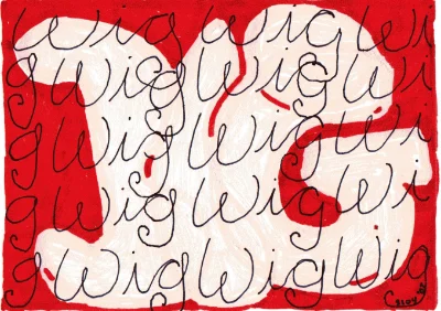 Big Wig Greeting Card product image (1)
