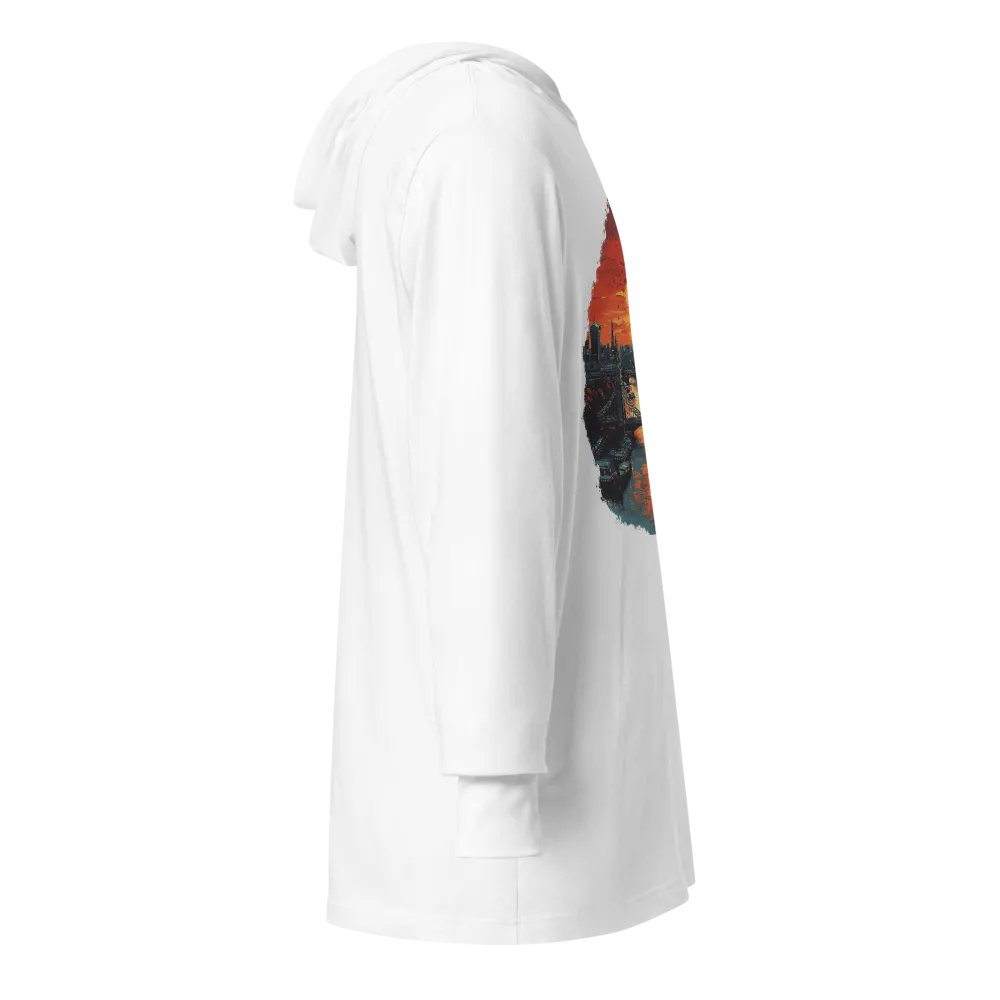 London Sunset Unisex Hooded Tee – Tower Bridge & City Lights product image (10)