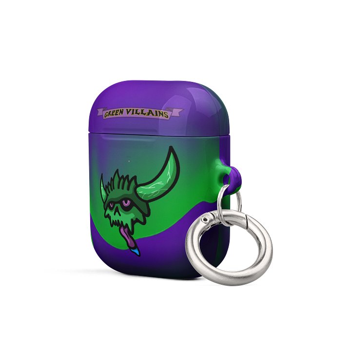 Green Skull Headphone Case product image (6)